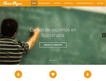 Tablet Screenshot of clinicaphysos.com